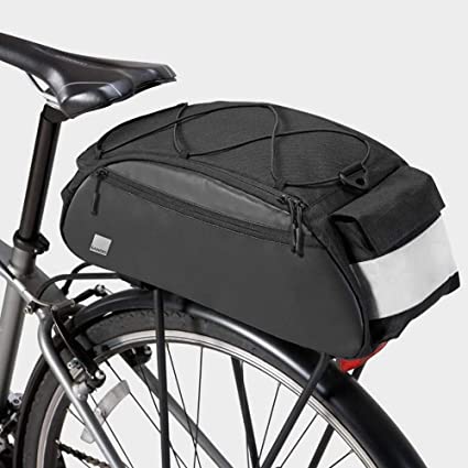 HOMPER Bike Pannier Bag Waterproof Bicycle Rear Seat Trunk Panniers Bike Saddle Bag Cycle Storage Pouch with Shoulder Strap