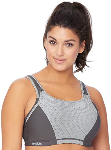 Glamorise Women's Full Figure Elite Performance Adjustable Wonderwire Sports Bra #9167