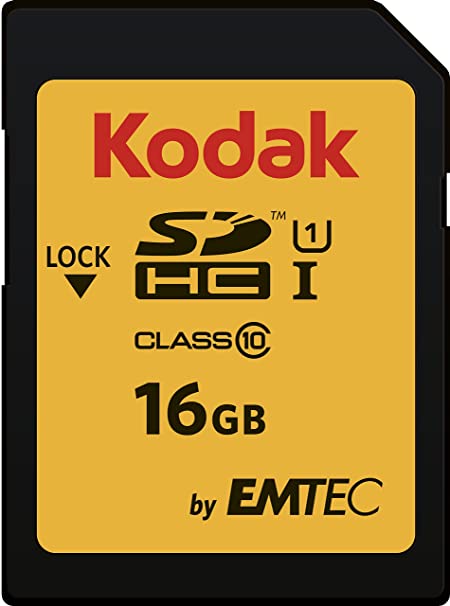 Kodak 16GB Class 10 UHS-I U1 SDHC Memory Card