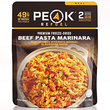 Peak Refuel | Freeze Dried Backpacking and Camping Food | Amazing Taste | High Protein | Quick Prep | Lightweight