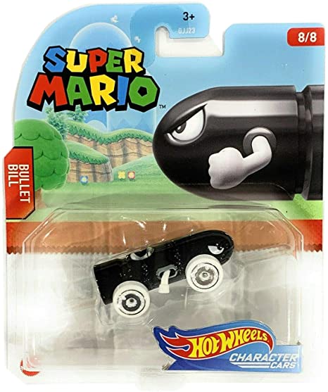 Hot Wheels Gaming Character Car Super Mario 2020 Series-Bullet Bill Vehicle(8/8)