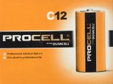 DURACELL C12 PROCELL Professional Alkaline Battery 12 Count