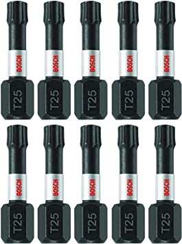 Bosch ITT251B 1 In. Torx #25 Impact Tough Screwdriving Bit