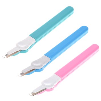 BCP Pack of 3pcs Random Color Staple Remover