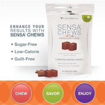 SENSA CHEWS, 60 Appetite Control Chews in Chocolate Fudge