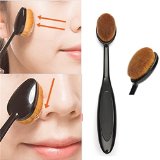 VALUE MAKERS 2015 Oval Liquid Foundation Brush-Cream Concealer Brushes-Face Blending Powder Contour Brush Cosmetics-Professional Makeup Kit-Makeup Brushes-Beauty Make up Tools