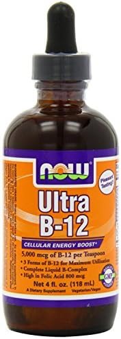 NOW Foods Ultra B-12 Liquid, 4-Fluid Ounces by Now