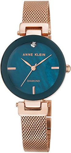 Anne Klein Analog Blue Dial Women's Watch - AK2472NMRG