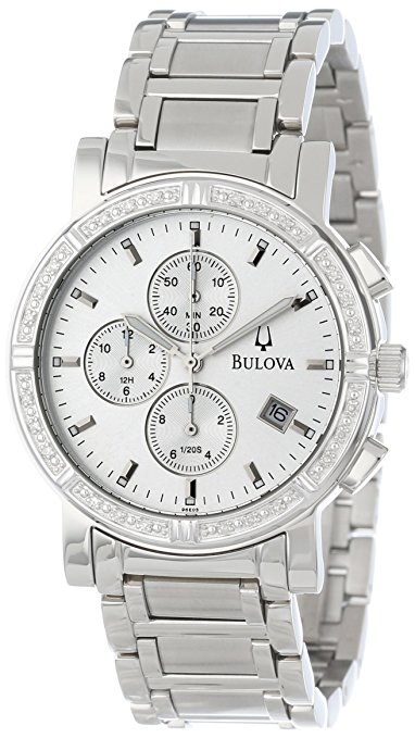 Bulova Men's 96E03 Diamond Accented Watch