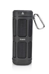 TRAKK ACTIV NEW Model 16W Bike Speaker 360 Degree Portable Bluetooth 4.0 Speaker, 30 Hours of Playtime, Includes 6000 mAh Battery to charge USB Devices, Waterproof (IPX4), Shockproof, Dustproof, Black