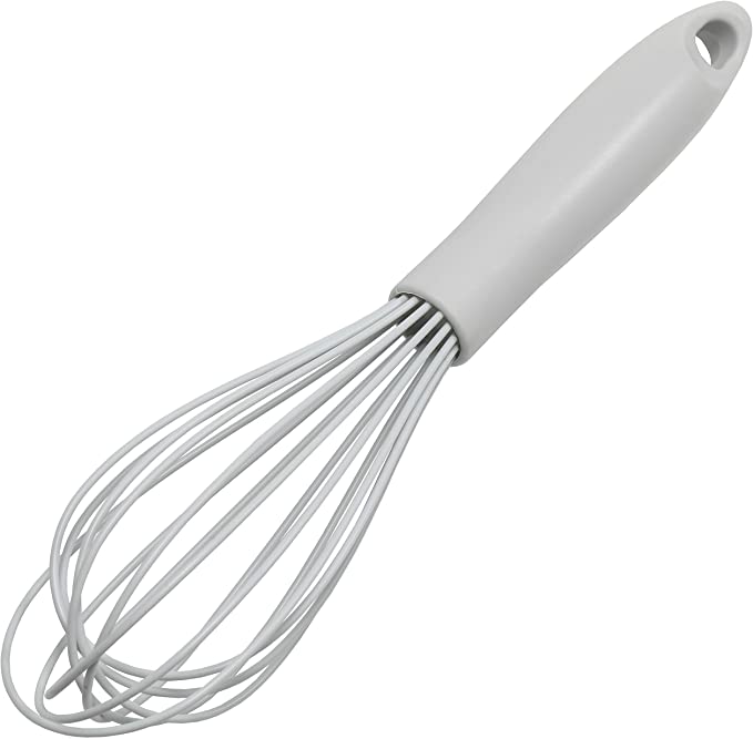 Chef Craft Premium Silicone Wire Cooking Whisk, 10.5 inch, Gray