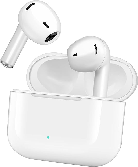 Wireless Earbuds Air Buds Pods,Bluetooth 5.3 Headphones Noise Cancelling Air Bud Pro Stereo Ear pods in-Ear Ear Bud Built-in Mic IPX7 Waterproof Earphones Sport Headsets for iPhone/Samsung/Android