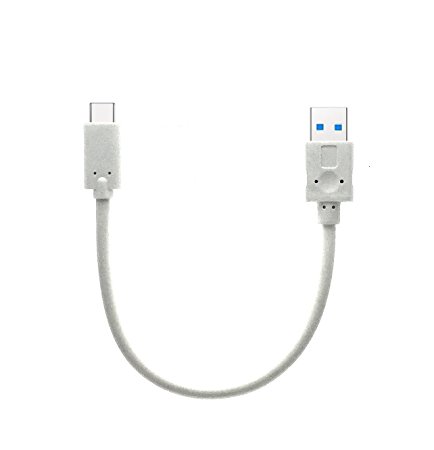 USB Type C (USB-C) to USB 3.0 Type A Charging and Sync Cable for Google Pixel, Pixel XL, Nexus 5X, 6P, LG V20, G5, HTC 10, Sony Xperia XZ, Nextbit Robin, Lumia 950, XL and Type-C Phones (White 0.2M)