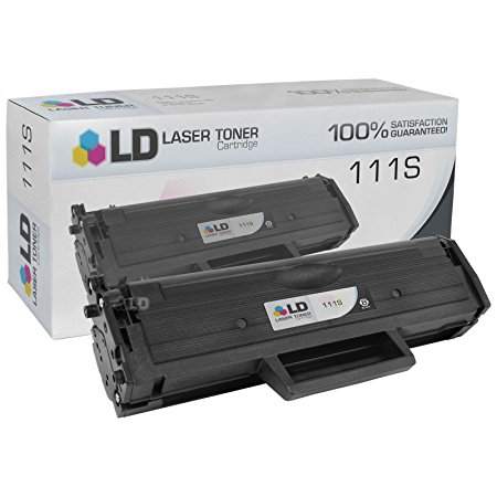 LD © Compatible Replacement for Samsung MLT-D111S Black Laser Toner Cartridge for use in Samsung Xpress M2020W, and M2070FW Printers