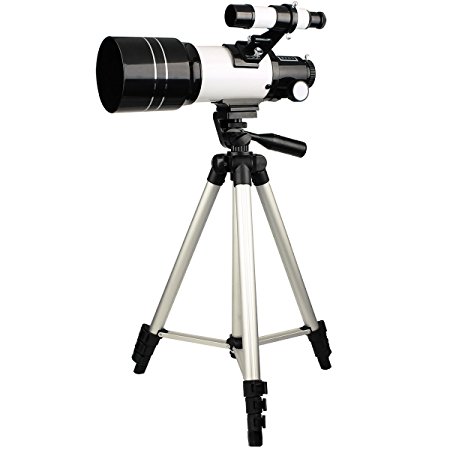 SVBONY 70mm Refractor Astronomical Telescope for Entry Level Amateur Astronomers Children Teens Beginners to Explore Land and Sky with Tripod