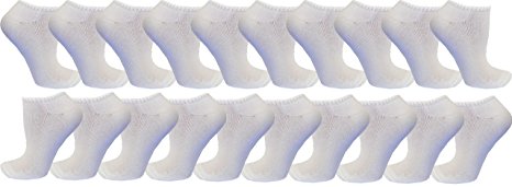 Limited Time Offer! Women's Low-cut Socks "20 Pair" (10 Pack   10 "Free" Pair)