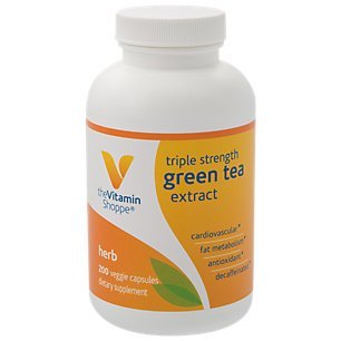 the Vitamin Shoppe Triple Strength Green Tea Extract 200 Veggie Caps