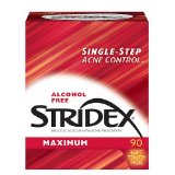 Stridex Daily Care Acne Pads Maximum Strength - 90 ct