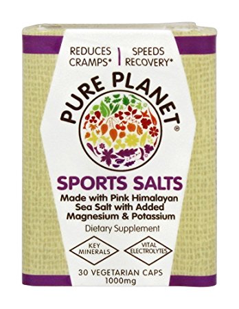 Pure Planet Sports Salts, 1000 Mg, 30 Veggie Caps