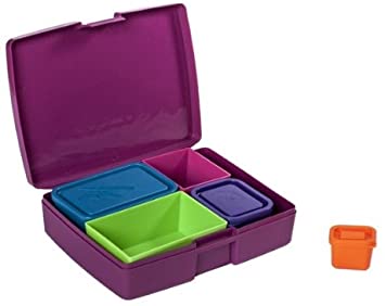 Laptop Lunches Bento-Ware, Leak Proof Containers, Fun Colors