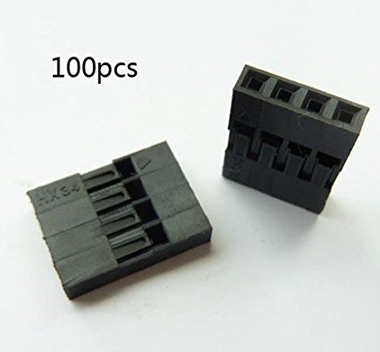Phantom YoYo Happy Store 2.54mm 1x4P Dupont Connector Housing Female(for dupont cable and ...