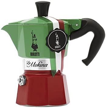 Bialetti 5650 Espresso Maker Green/Red/White One Size