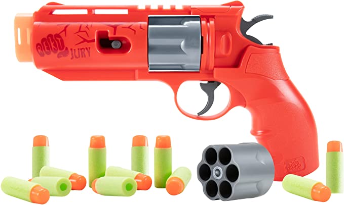 Rekt Jury Revolver Foam Dart Blaster Pistol Gun