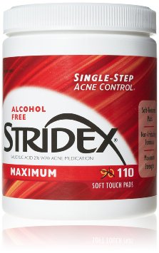 Stridex Daily Care Acne Pads with Salicylic Acid Maximum Strength 90 ea