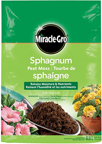 Miracle-Gro 85118300 Sphagnum Peat Moss