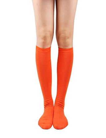 10STAR11 Women's Colorful Solid Sexy Knee High Socks (17 colors)