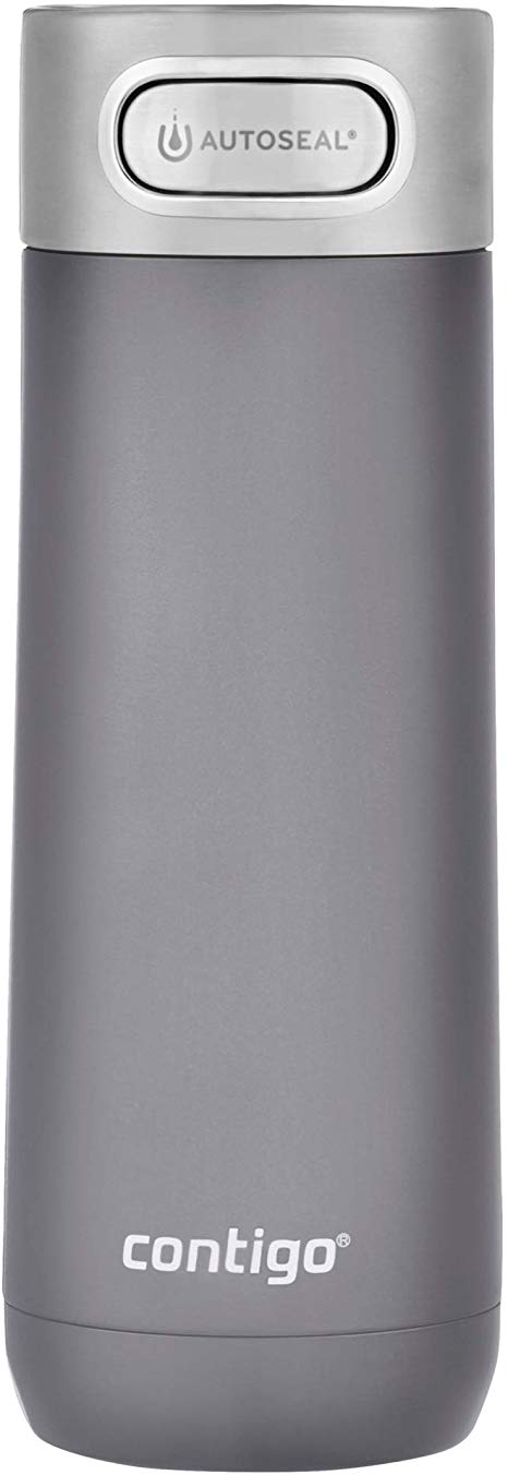 Contigo 2063453 Luxe AUTOSEAL Vacuum-Insulated Travel Stainless Steel, 16 oz, Mussel Mug