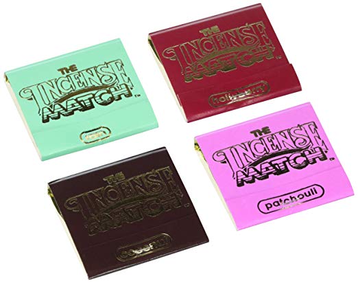 The Incense Match Assorted 4 Pack (Randomly Pick)