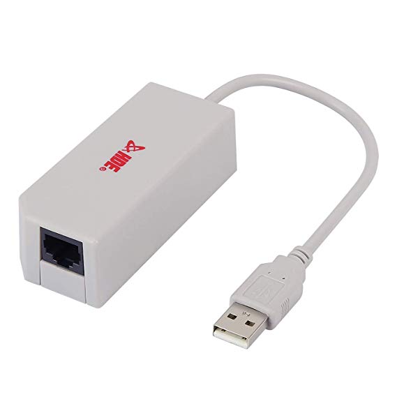 HDE Ethernet Adapter for Nintendo Switch / Wii U / Wii USB to LAN Network Adapter [Wired Connection] Converter