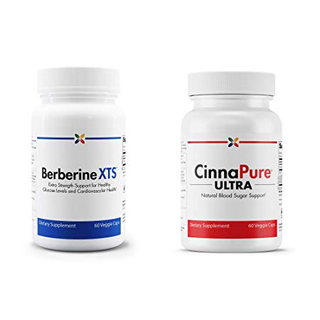 Stop Aging Now - Ultimate Blood Sugar Promo Pack (Cinnapure Ultra and Berberine XTS)