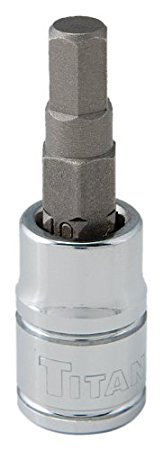 Titan Tools 15605 5 mm 1/4" Drive Hex Bit Socket