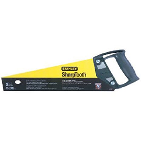 Stanley 15-579 15-Inch 9 Points Per Inch SharpTooth Fast Cutting Saw