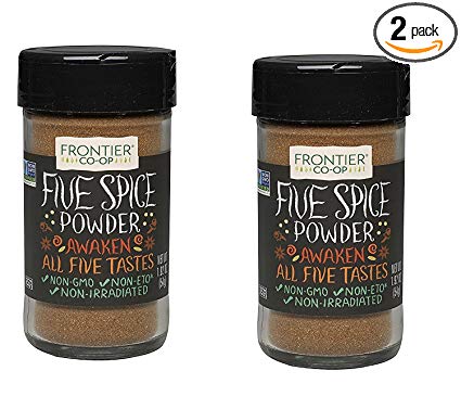 Frontier Five Spice Powder, 1.92-Ounce (2 Bottles)