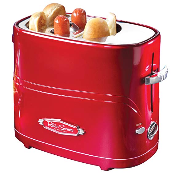 Nostalgia Pop-Up Hot Dog Toaster