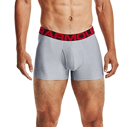 Under Armour Men's Tech 3-inch Boxerjock 2-Pack