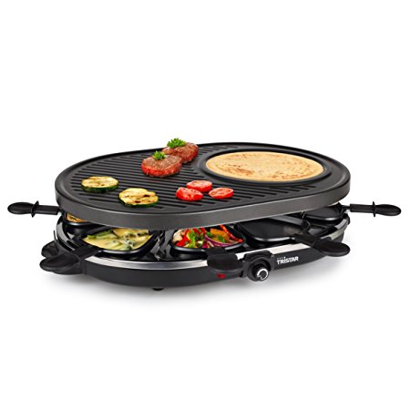 Raclette Grill - Gourmet Raclette Party Grill Set for 8 persons