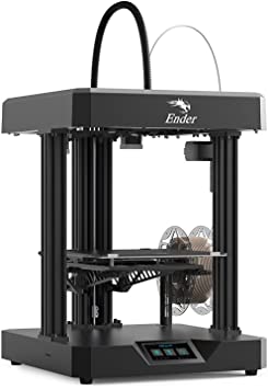 Creality Official Ender-7 3D Printer 250mm/s High-Speed Printing High Precision Linear Rail Core-XY Structure Dual Cooling Fans Large Volume Nozzle DIY 3D Printer Printing Size 9.84x9.84x11.8 inch