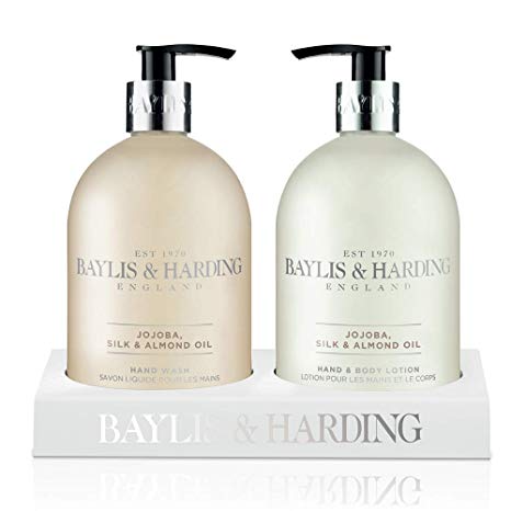Baylis & Harding Jojoba, Silk and Almond Oil Hand Wash & Hand Lotion Gift Set