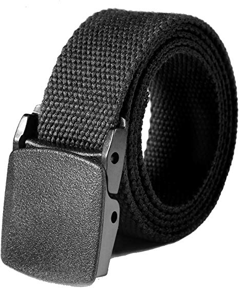 Pagacat Tactical Adjustable Survival Solid Nylon Outdoor Waist Belt Belts