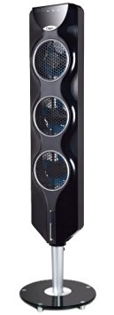 2 X Ozeri 3x Tower Fan (44") with Passive Noise Reduction Technology