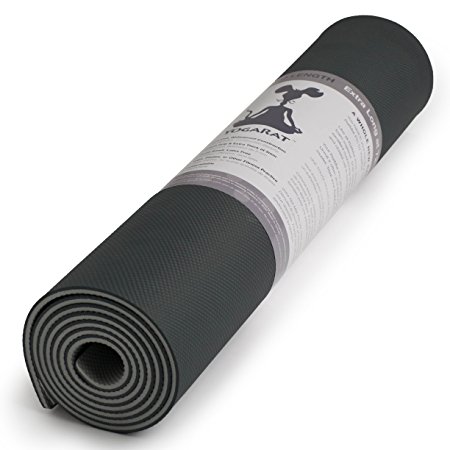 RatMat Pro TPE Yoga Mat: Grippy, 24" x 72" x 5mm