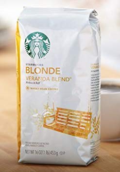 Starbucks Veranda Blonde Roast Blend, Whole Bean 12 Oz Bag (Pack Of 3)