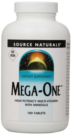 Source Naturals Mega-One No Iron 180 Tablets