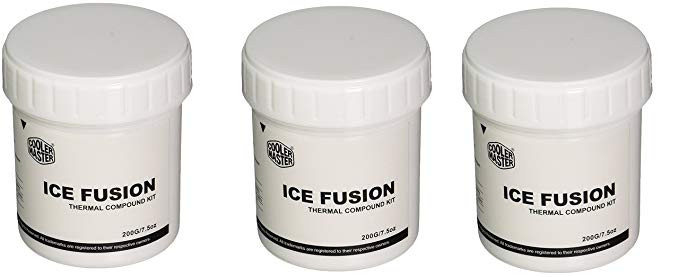 Cooler Master IceFusion High Performance Thermal Compound 200G RG-ICFN-200G-B1, kpoeoT 3 Pack