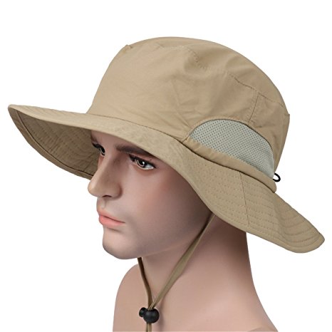 Sun Hat Summer UV Protection Outdoor Multifunctional Hat Wide Brim Caps Fishing Hat For Men & Women UPF 50