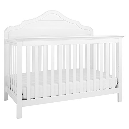 DaVinci Flora 4-in-1 Convertible Crib in White Finish